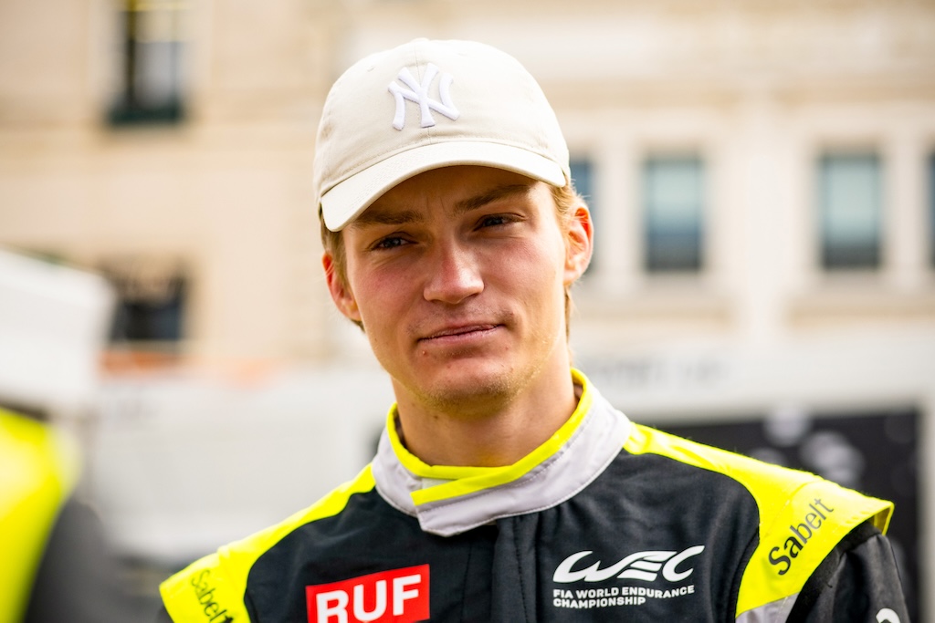 Conrad Laursen klar til GT3-kamp på Spa-Francorchamps.
(Foto: Kessel Racing)